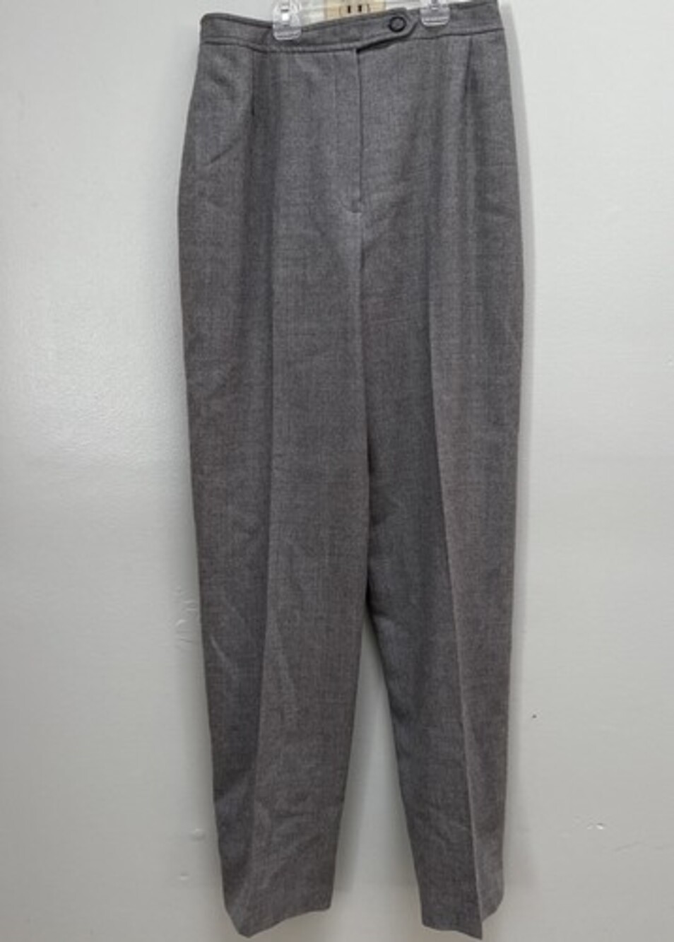 Vintage 80s 90s Evan Picone 100% Wool Pants 12 Made USA Union